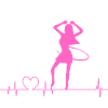 Hula Girl Pink