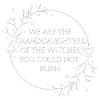 Witch - granddaughters of witches - dark