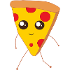 Delicious Kawaii Pizza