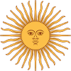 Sonne Argentinien Nostalgie Fußball-Idee Geschenk