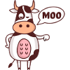 Cow of disapproval