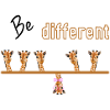 Be different