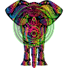 Yin Yang Elephant