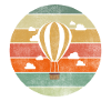 Ballon volant montgolfière montgolfière