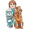 Veterinarian for a veterinarian