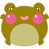 cute frog.