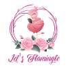 Let's Flamingle Funny Flamingo Women/Ladies
