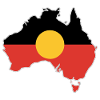 Aboriginal Flag Australia Card Gift Idea