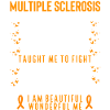 Multiple Sclerosis Awareness Orange Ribbon