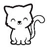 Sød kat, sød kitty, sødt dyr