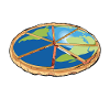 Pizza carries earth