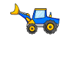 Construction site vehicles