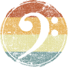 Bas Clef Vintage Guitar Bassist