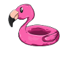 Flamingo Schwimmring