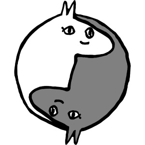 horsey yin yang