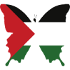 Papillon de Palestine libre