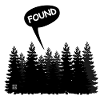 Im Wald am Dosensuchen, Geocaching!