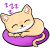 manqiwZzz Cat Sleeping Zzz Comic
