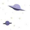 UFO in space