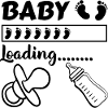 Bébé est chargé, enceinte