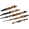 Afrikanisches Tier Kratzer mit Löwenkopf Löwe Bild