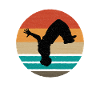 GYMNASTICS TUMBLER : Backflip
