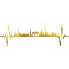 Berlin Skyline Heartbeat