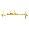 Munich Skyline Heartbeat