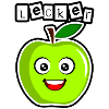 Lecker grüner Apfel