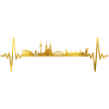 Bremen Skyline Heartbeat