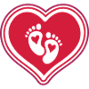 baby feet baby heart