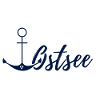 Spruch Ostsee Anker mit Herz