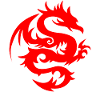 mit chinesischen Drachen chinesischem Drache