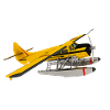 Hydravion monomoteur des années 50