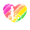coeur vélo fille