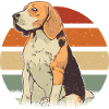 Beagle drawing Beagle dog