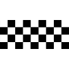 Black and white tiles