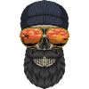 Skull glasses