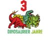 Dinosaur 3 Years Boy Birthday