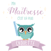 Hibou Maîtresse Chouette Illustration