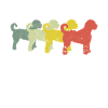 Funny Retro Doodle - Goldendoodle Gift