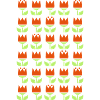 Little Tulips Stencil Pattern