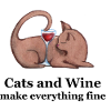 Chats et vin