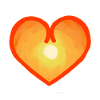 Heart sunrise sunshine sun