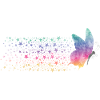 Butterfly - Rainbow Stardust
