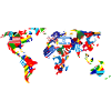 World Flag Map