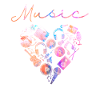 Music Heart Guitar Musicians Microphone