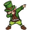 Dancing Leprechaun St. Patrick's Day Irish