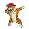 Dabbing Tiger