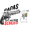 Papas Bester Schuss Lustig Geschenk Shirt